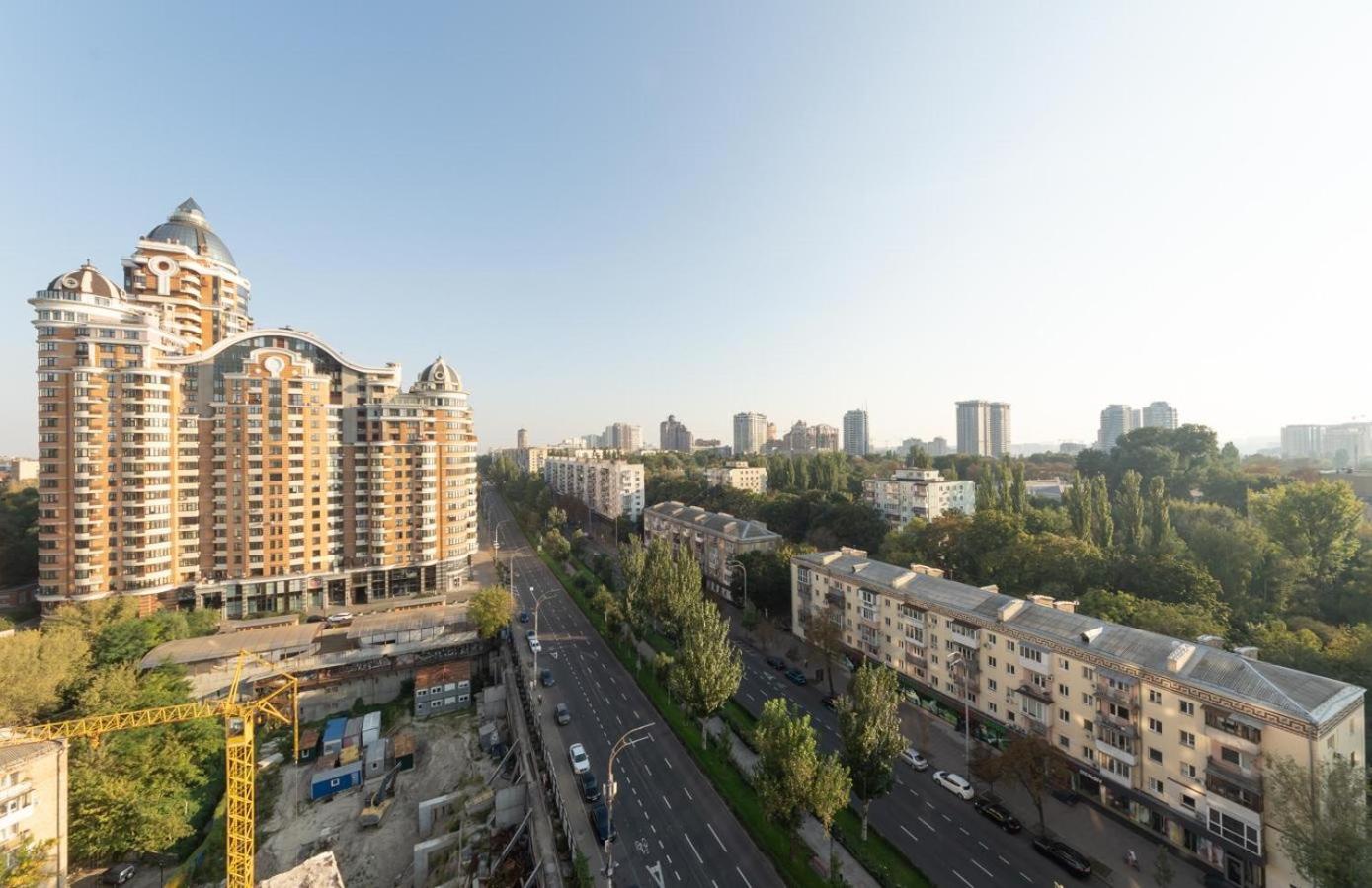 Апартаменти Люкс Класу В Новому Будинку В Центрі Kiev Ngoại thất bức ảnh